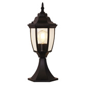 Zander Lighting Saugus Pillar-Mounted Aluminium  Exterior Fence Light