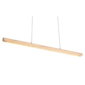 Zander Lighting Harlan Ash wood LED Linear Pendant Light
