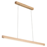Zander Lighting Urban Ash wood LED Linear Pendant Light