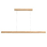 Zander Lighting Urban Ash wood LED Linear Pendant Light