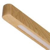 Zander Lighting Urban Ash wood LED Linear Pendant Light