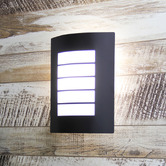 Zander Lighting Castellana Stainless Steel Outdoor Wall Light