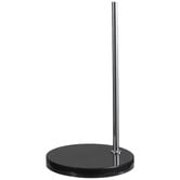 Zander Lighting Naomi Steel &amp; Marble Floor Lamp