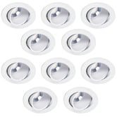 Zander Lighting Rowland 90mm Cut Out LED 8W Gimble Recessed Downlights