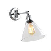 Zander Lighting Ayrton Metal Swivel Armed Wall Sconce