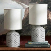 Zander Lighting Cole Ceramic Table Lamps
