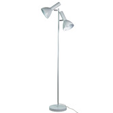 Zander Lighting Olbia Twin Metal Floor Lamp