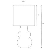 Zander Lighting Nocturne Ceramic Table Lamp