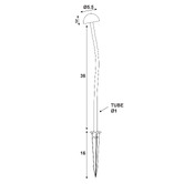 Zander Lighting Nova 12V LED Garden Spike Light