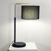 Zander Lighting Noelle Steel Adjustable Table Lamp