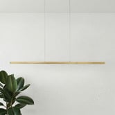 Zander Lighting Belmonte Metal Tri-Colour LED Linear Pendant Light