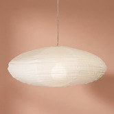 Zander Lighting Ryla Cream Oval Linen Pendant Shade