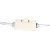 Zander Lighting Kekoo White Metal 3W Tri-colour LED Recessed Wall Light