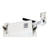 Zander Lighting Kekoo White Metal 6W Tri-colour LED Recessed Wall Light