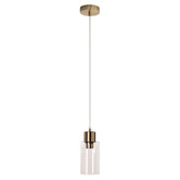 Zander Lighting Fargo Glass Pendant Light
