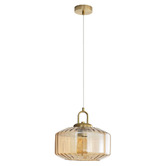 Zander Lighting Loraine Glass Pendant Light