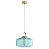 Zander Lighting Loraine Glass Pendant Light