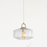 Zander Lighting Loraine Glass Pendant Light