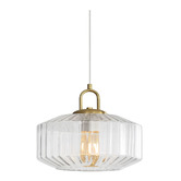 Zander Lighting Loraine Glass Pendant Light