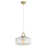 Zander Lighting Loraine Glass Pendant Light
