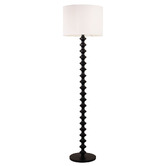 Zander Lighting Easton Rubberwood Floor Lamp