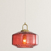 Zander Lighting Loraine Glass Pendant Light