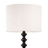 Zander Lighting Easton Rubberwood Floor Lamp