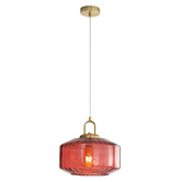 Zander Lighting Loraine Glass Pendant Light