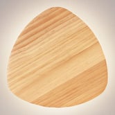 Zander Lighting Raleigh Ash Wood Tri-Colour LED Wall Light