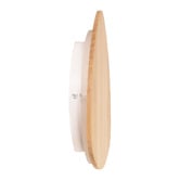 Zander Lighting Raleigh Ash Wood Tri-Colour LED Wall Light