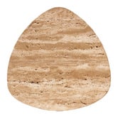 Zander Lighting Raleigh Travertine Tri-Colour LED Wall Light