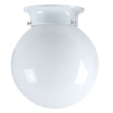Zander Lighting Shelton Opal Glass DIY Batten Fix Light
