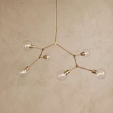 Zander Lighting Arkas Glass Pendant Light