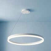 Zander Lighting Bordighera Stainless Steel Tri-Colour LED Pendant Light