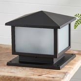 Zander Lighting Tivoli Pillar Metal Exterior Post Top Light