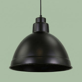Zander Lighting Indo Dome Metal Pendant Light