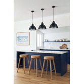 Zander Lighting Indo Dome Metal Pendant Light