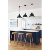 Zander Lighting Indo Dome Metal Pendant Light