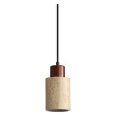 Zander Lighting Cheltenham 18cm Travertine Pendant Light