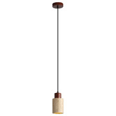 Zander Lighting Cheltenham 18cm Travertine Pendant Light