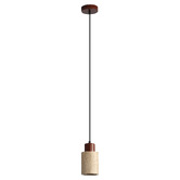 Zander Lighting Cheltenham 18cm Travertine Pendant Light