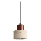 Zander Lighting Cheltenham 12cm Travertine Pendant Light