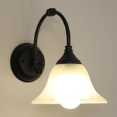 Zander Lighting Cranston Glass Wall Sconce