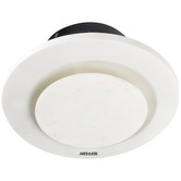 Heller White Heller Round Ducted Bathroom Exhaust Fan