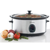 Heller 6L Maxim Stainless Steel Slow Cooker