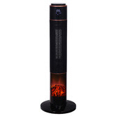 Heller Black Tower Fan Heater