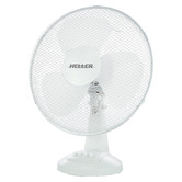Heller Heller 40W White Oscillating Desk Fan