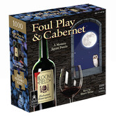 Bepuzzled BePuzzled 1000 Piece Foul Play &amp; Cabernet Jigsaw Puzzle