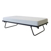 TubeCo Black Ruby Steel Trundle Bed