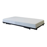 TubeCo Black Ruby Steel Trundle Bed